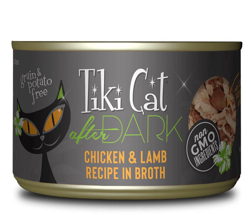Tiki Cat - After Dark - Chicken & Lamb Recipe in Broth for Cats